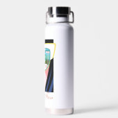 Bouteille D'eau Amusons-nous - Le Lotus Blanc (Arrière)