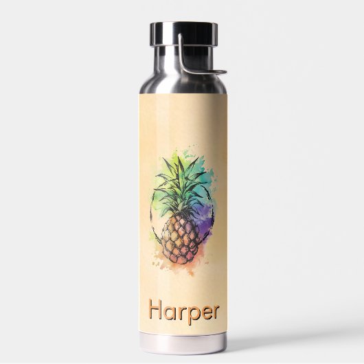 Bouteille D'eau Ananas (Gauche)