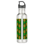 Bouteille D'eau Ananas de Noël Tropical Noël chaud Noël Gre (Dos)