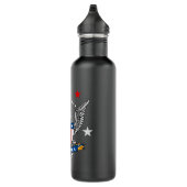 Bouteille D'eau Ancien aigle patriotique (Droite)