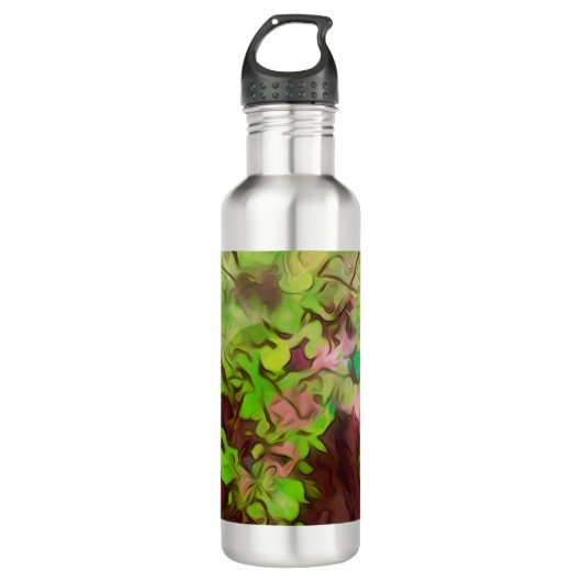 Bouteille D'eau Ancien arbre Branches épaisses Magie verte et viol (Devant)