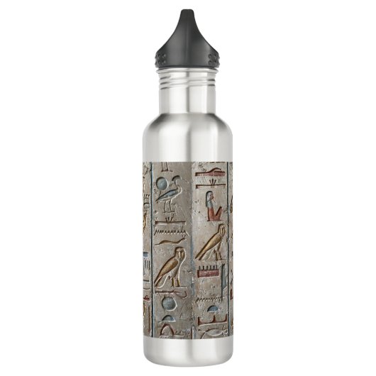 Bouteille D'eau Ancienne Egypte Hiéroglyphique Engraving Pharoah p (Gauche)