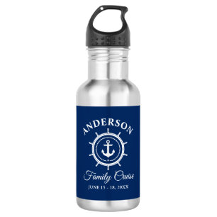 Bouteille D'eau Ancre nautique Helm Marine Blue Family Cruise