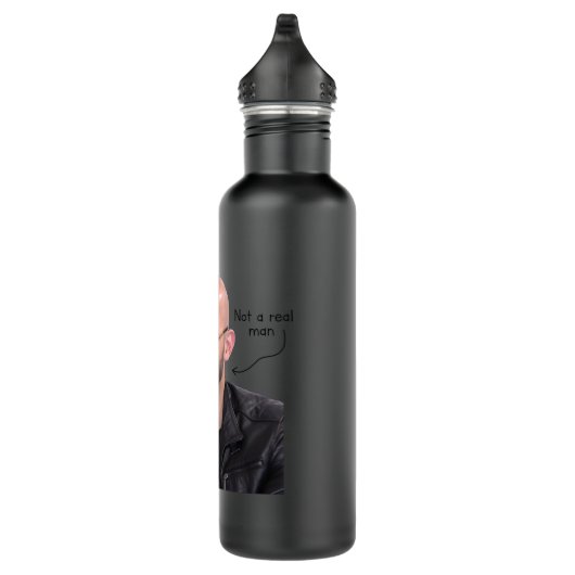 Bouteille D'eau Andrew Tate n'est pas un vrai homme (Droite)