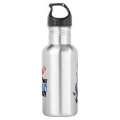 Bouteille D'eau Âne Drôle, Qui est Votre Bébé Âne (Dos)