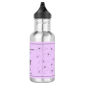 Bouteille D'eau Anéone sur Lilac clair (Droite)