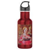 BOUTEILLE D'EAU ANGEL AVEC ROSES (Devant)