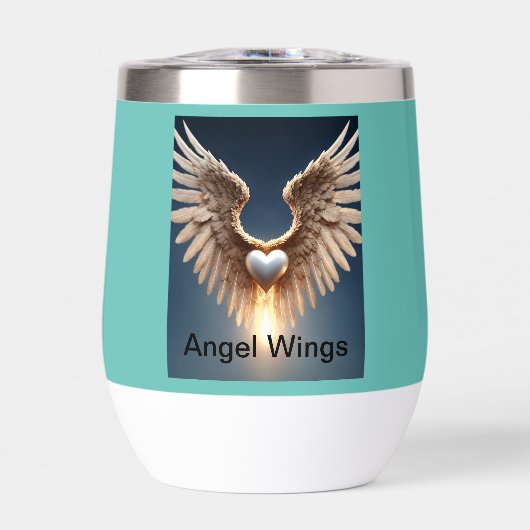 Bouteille d'eau Angel Wings (Avant)
