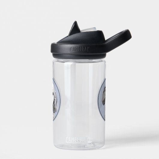 Bouteille D'eau Anglais Setter Blue Belton Peinture Chien Art (Gauche)