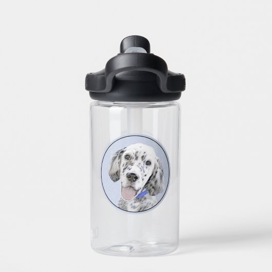 Bouteille D'eau Anglais Setter Blue Belton Peinture Chien Art (Salle de sport)