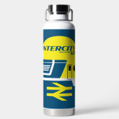 Bouteille D'eau Anglais Train Intercity Classic (Plage)