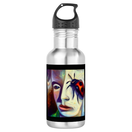 Bouteille D'eau Animal Spirit Ladybug 3 (Devant)