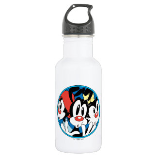 Bouteille D'eau Animaniacs | Warner Siblings Circle Graphic