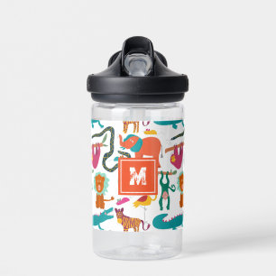 Bouteille D'eau Animaux Abstraits mignons Motif pour enfants