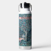 Bouteille D'eau Animaux dans la forêt, William Morris (Salle de sport)