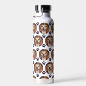 Bouteille D'eau Animaux de compagnie Photo Chat Chien Cute Blanc N (Plage)