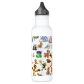 Bouteille D'eau Animaux heureux (Gauche)