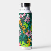 Bouteille D'eau Animaux tropicaux et motif feuille (Plage)