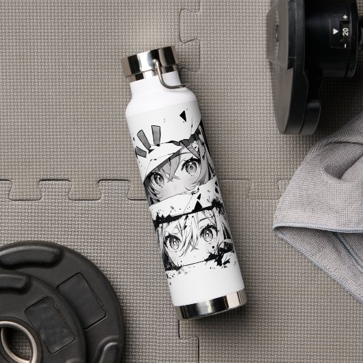 Bouteille D'eau Anime Bottle Manga (Salle de sport (pivotée))