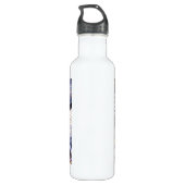 Bouteille D'eau Anime Girl Warrior et Dragon Ai Art (Dos)