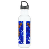 Bouteille D'eau Anniversaire de nounours de danse 8ème (Dos)