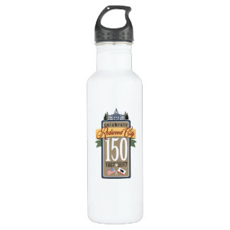 Bouteille D'eau Anniversaire de Redwood City 150th
