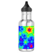 Bouteille D'eau ANTHEA ~ bleu rose jaune vert ~ (Droite)