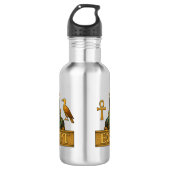 Bouteille D'eau Anubis & Thoth | Egyptian Symbols - Water Bottle (Devant)