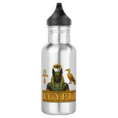 Bouteille D'eau Anubis & Thoth | Egyptian Symbols - Water Bottle (Droite)