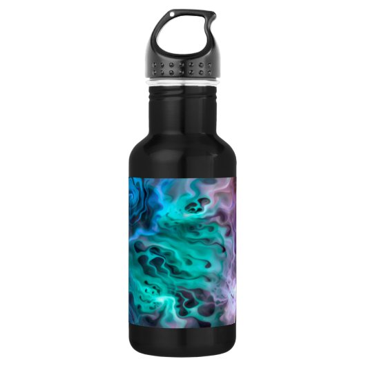 Bouteille D'eau Apophyse Abstraite Fractale I (Devant)