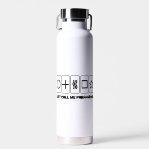 Bouteille D'eau Appelez-Moi Des Cartes Zener Paranormal