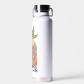 Bouteille D'eau "Apportez des cache-oreilles !" Affiche graphique  (Arrière)