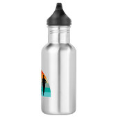 Bouteille D'eau Apprenez À Aimer Le Grind Running Retro (Droite)