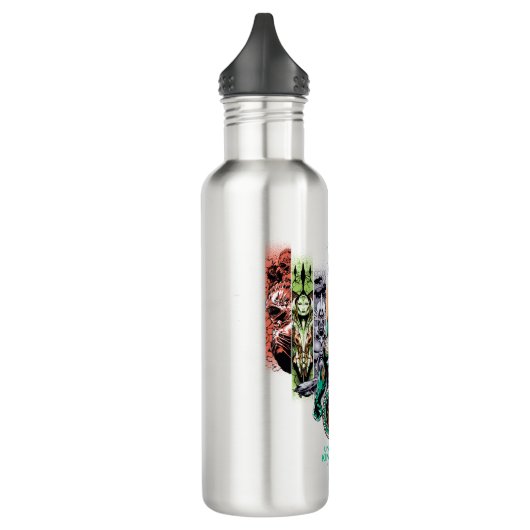 Bouteille D'eau Aquaman | Graphique d'Atlanteans "Unite The Kingdo (Gauche)