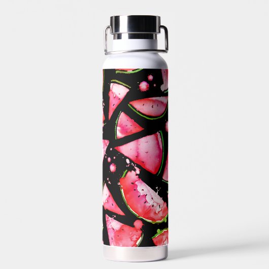 Bouteille D'eau Aquarelle 2 (Arrière)