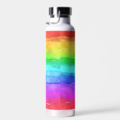 Bouteille D'eau Aquarelle arc-en-ciel Cuivre Vacuum Isolé (Plage)