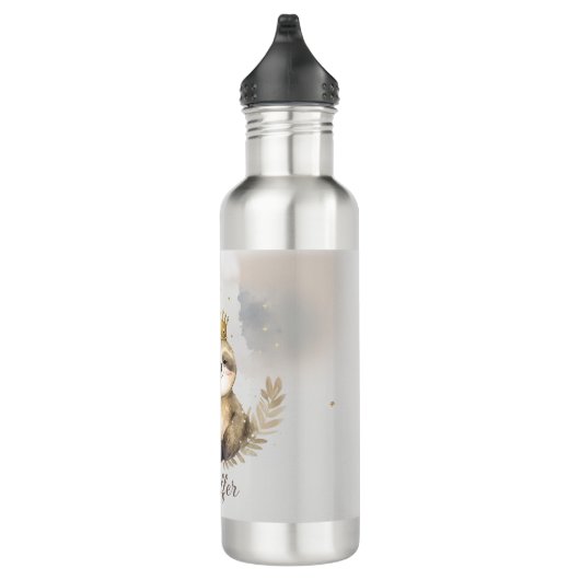 Bouteille D'eau Aquarelle Couronne de lune (Droite)