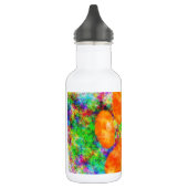 Bouteille D'eau Aquarelle Empreinte de patte de chien (Gauche)