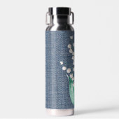 Bouteille D'eau Aquarelle Lily de la vallée Bouquet (Avant)