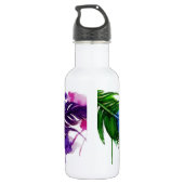 Bouteille D'eau Aquarelle Peinte (Dos)