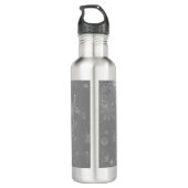 Bouteille D'eau Aquarelle Siamese de vacances (Dos)