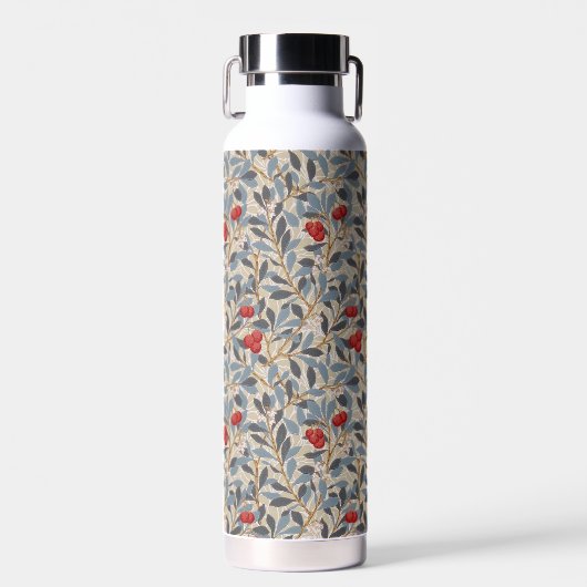 Bouteille D'eau Arbre à fruits rouges, William Morris (Avant)