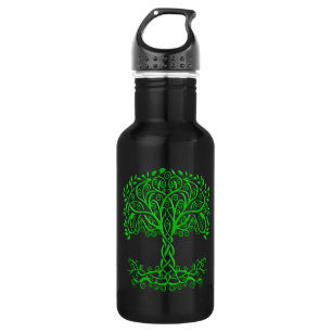 Bouteille D'eau Arbre Celtique Vert De Vie