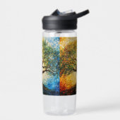 Bouteille D'eau Arbre de connaissances - Peinture à l'huile (Gauche)