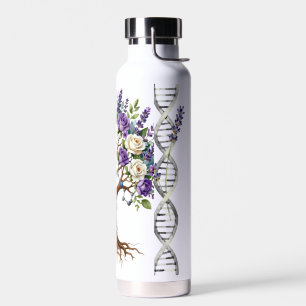 Bouteille D'eau Arbre moléculaire de la vie Chimie et biologie Flo