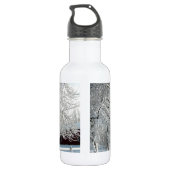 Bouteille D'eau Arbres d'hiver (Dos)