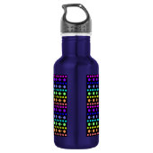 Bouteille D'eau Arc-en-ciel des points (Dos)