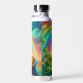Bouteille D'eau Arc-en-ciel Saint Patrick's Day trver (Plage)