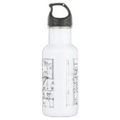 Bouteille D'eau Architectes tout ! (Dos)