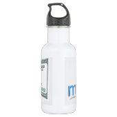 Bouteille D'eau Argent (Dos)